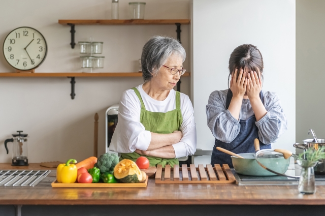 姑は100年続いた女系一家の長女で、とても精力的な上にキツイ人…